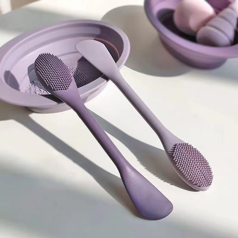 Double Head Silicone Facial Ma - Spa Massager recension och pris