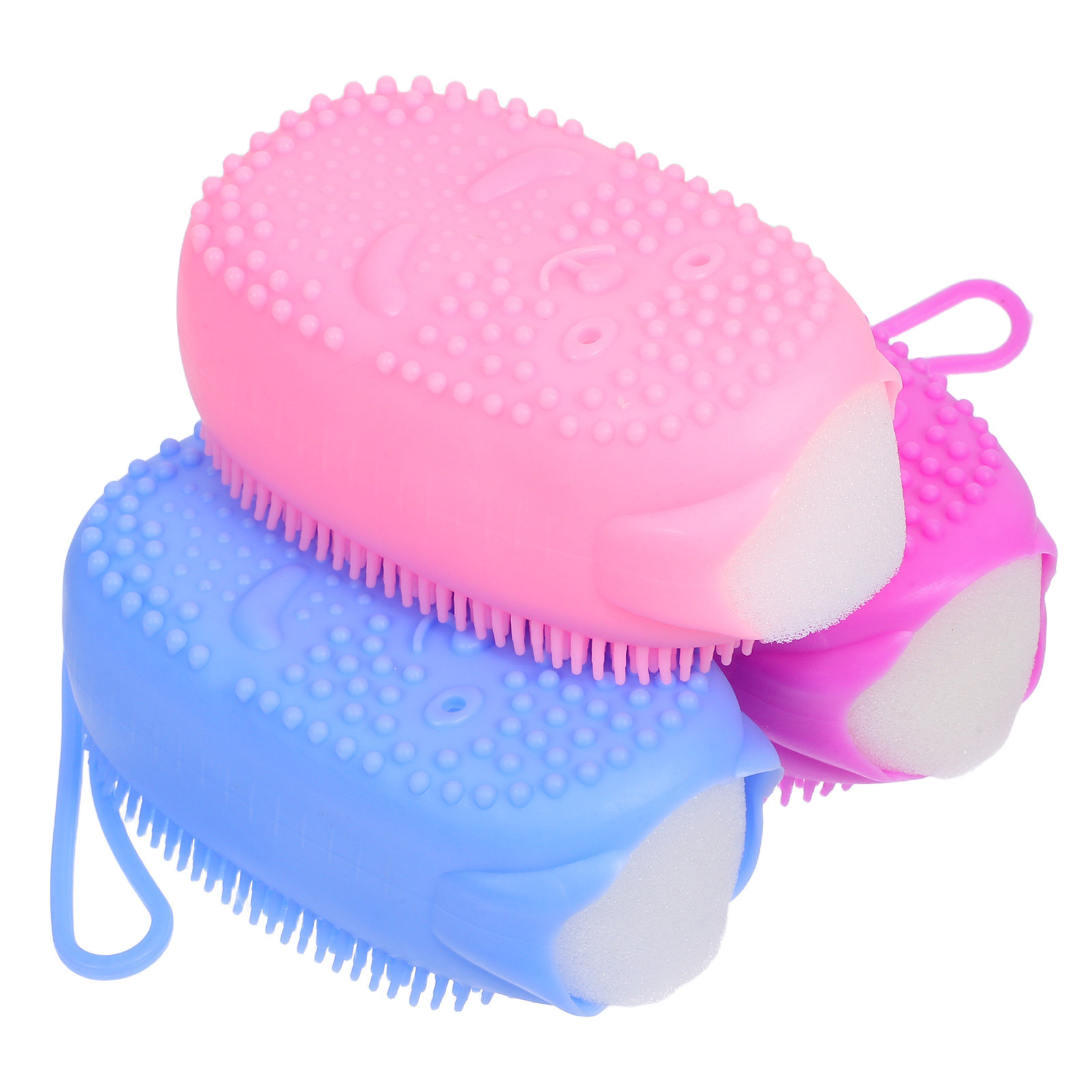 3 Pcs Exfoliating Sponge Body  - Body Brush recension och pris