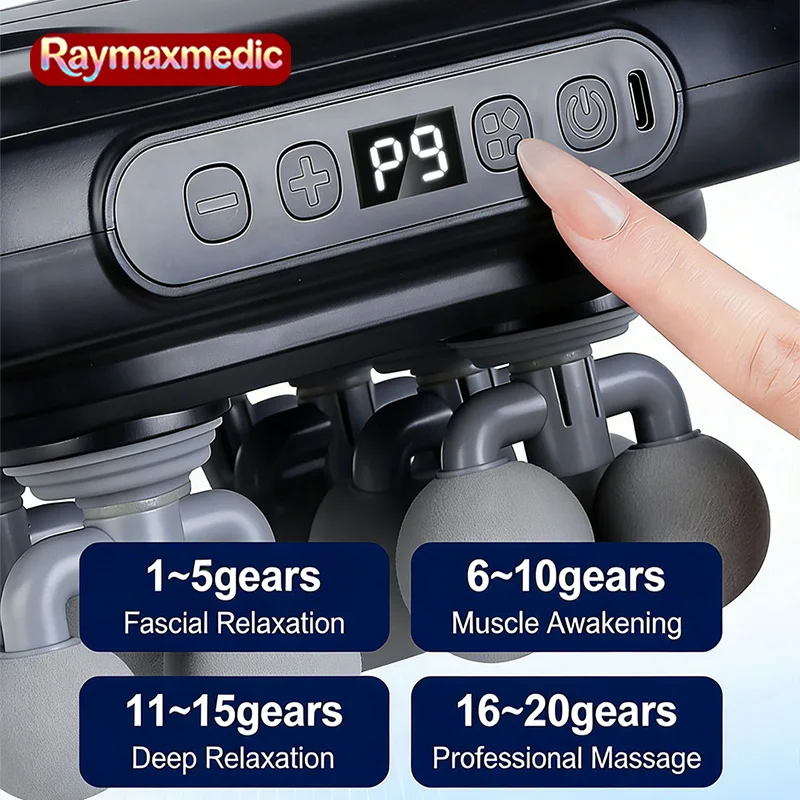 High-Frequency Vibration 16-He - Massage Gun recension och pris