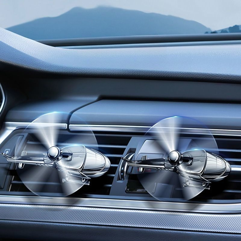 Car Air Vent Clip Fan Airplane - Aromatherapy Diffuser recension och pris